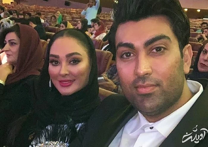الهام حمیدی وهمسرش علیرضا صادقی همسر دوم الهام حمیدی